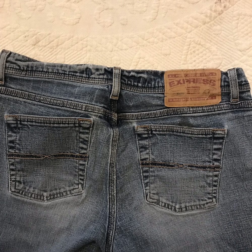 Vintage Express Jeans, stretch bootcut
